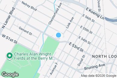 Map image of the property - 104 W North Loop Blvd