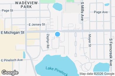 Map image of the property - 730 E Michigan St