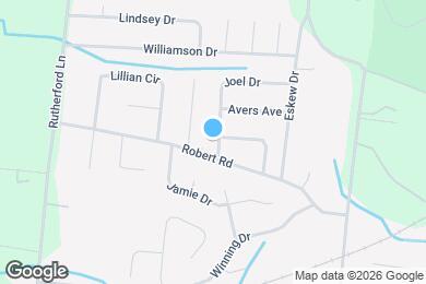 Map image of the property - 1605 Joel Dr
