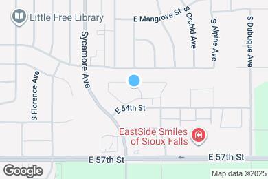 Map image of the property - Villas at Canyon Creek Apartments