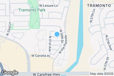 Map image of the property - 3019 W Perdido Way