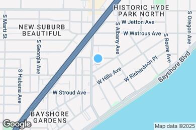 Map image of the property - 2117 W Dekle Ave