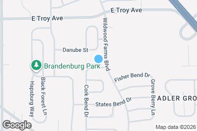 Map image of the property - 3218 Cork Bend Dr