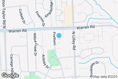 Map image of the property - 7000 Foxthorn Dr