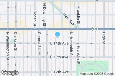 Map image of the property - 1430 N Marion St