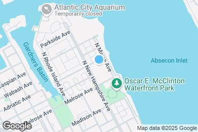 Map image of the property - Ocean Terrace