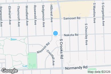 Map image of the property - 1717 Nakota Rd