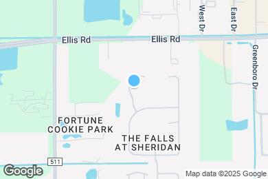 Map image of the property - 874 Shoshone Ln