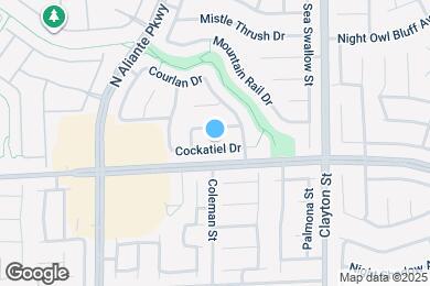 Map image of the property - 2408 Cockatiel Dr
