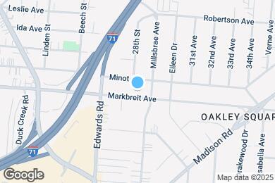 Map image of the property - 2748 Markbreit Ave