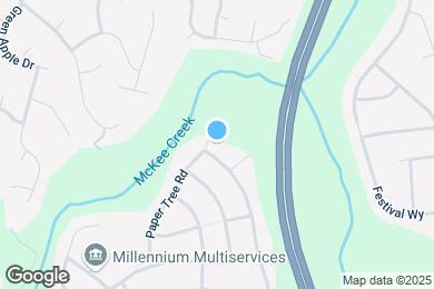 Map image of the property - 9928 Paper Tree Rd