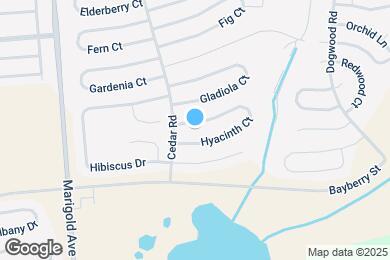 Map image of the property - 208 Hyacinth Ct