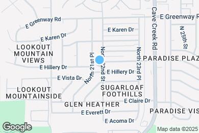 Map image of the property - 15008 North 22nd St