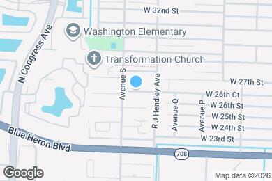 Map image of the property - 1566 W 26th Ct