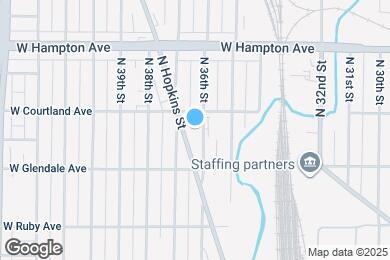 Map image of the property - 4651 N 36th St