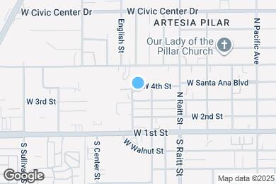 Map image of the property - 1920 1/2 W 4th St