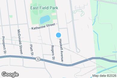 Map image of the property - 25 Haskell Ave