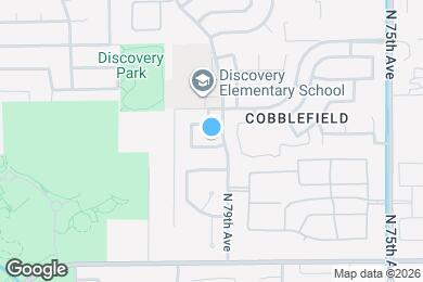 Map image of the property - 7914 W Claremont St