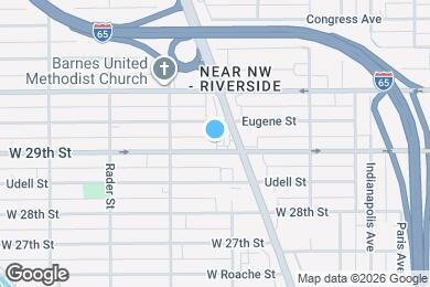 Map image of the property - 824 W 29th St