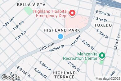 Map image of the property - 2632 14th Ave