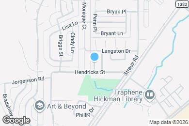 Map image of the property - 711 Hillcrest Ct
