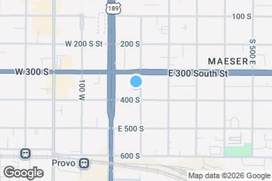 Map image of the property - 370 S 100 E
