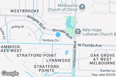 Map image of the property - 2557 Ventura Cir