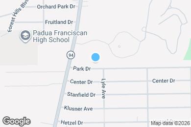 Map image of the property - 3516 Park Dr