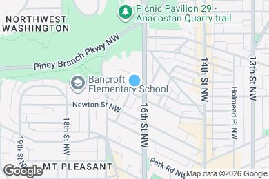 Map image of the property - 3435 Brown St NW