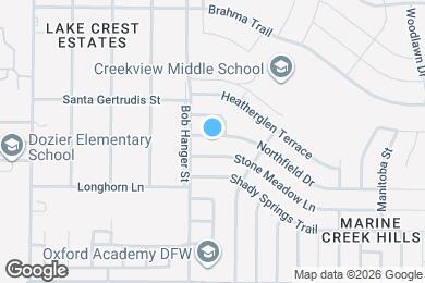 Map image of the property - 5909 Northfield Dr