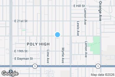 Map image of the property - 1982 Olive Ave
