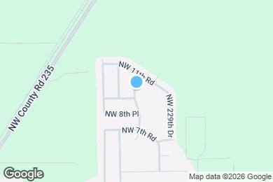 Map image of the property - 989 NW 231st Way