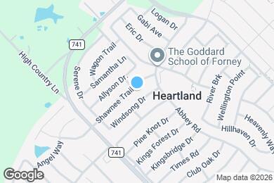 Map image of the property - 2040 Shawnee Trail