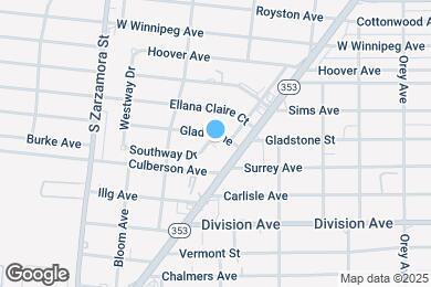Map image of the property - 106 Southway Dr