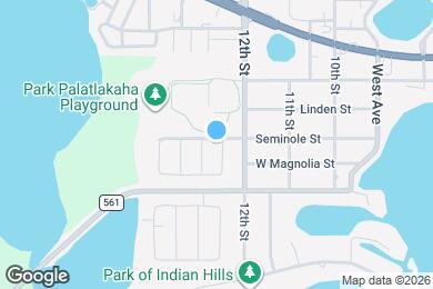 Map image of the property - 1400 13th St