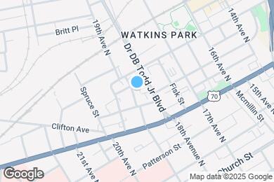 Map image of the property - 510 19th Ave N