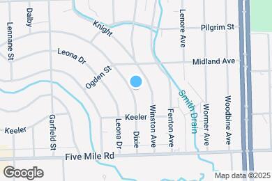 Map image of the property - 15494 Dixie