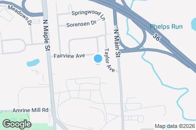 Map image of the property - 113 Taylor Ave