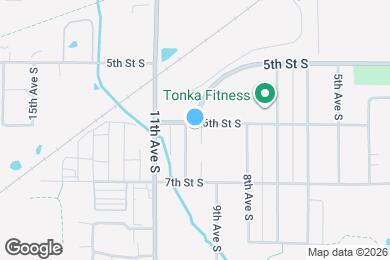 Map image of the property - 605 10th Ave S