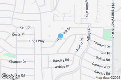 Map image of the property - 2436 Huntleigh Dr