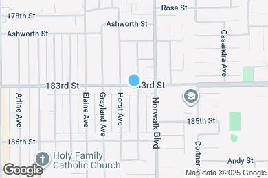 Map image of the property - 12122 183rd St