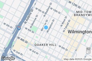 Map image of the property - 529 W 7th St