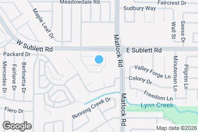 Map image of the property - 6458 Blue Trl