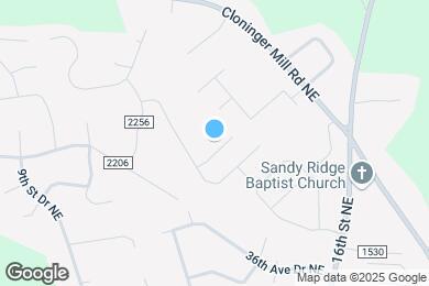 Map image of the property - 3735 13th St NE