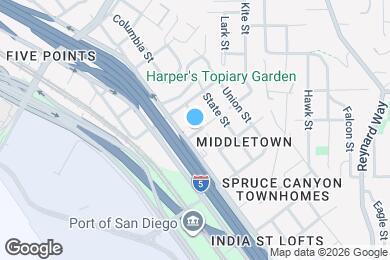 Map image of the property - 3506 Columbia St
