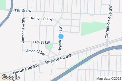 Map image of the property - 1390 Ivydale Ave SW