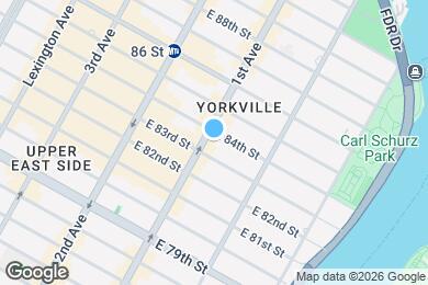 Map image of the property - 400 E 84th St