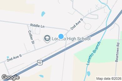 Map image of the property - 510 2nd Ave S
