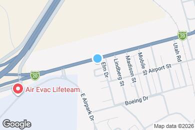 Map image of the property - Trails End Apartments