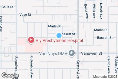 Map image of the property - 15011 Hartland St